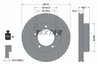 Disc frana Textar 92108103