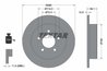 DISC FRANA TEXTAR 92108400 - Compatibil cu CHRYSLER, DODGE