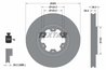 Disc frana Textar 92109500