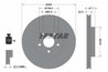 Disc frana Textar 92109605