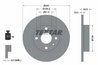DISC FRANA TEXTAR 92111003 - Compatibil cu HOLDEN, OPEL, VAUXHALL
