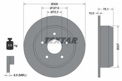 Disc frana Textar 92113700