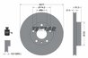 DISC FRANA TEXTAR 92115703 - Compatibil cu LAND ROVER