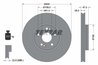DISC FRANA TEXTAR 92119003 - Compatibil cu RENAULT
