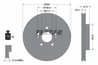 Disc frana Textar 92118903