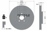 DISC FRANA TEXTAR 92119405 - Compatibil cu RENAULT