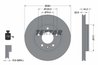 DISC FRANA TEXTAR 92121403 - Compatibil cu VW