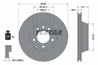 DISC FRANA TEXTAR 92122005 - Compatibil cu AUDI, PORSCHE, VW