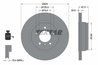 DISC FRANA TEXTAR 92123103 - Compatibil cu BMW