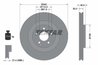 Disc frana Textar 92123603