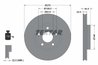 DISC FRANA TEXTAR 92124803 - Compatibil cu FORD