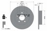 DISC FRANA TEXTAR 92125703 - Compatibil cu NISSAN
