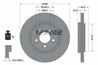 DISC FRANA TEXTAR 92126803 - Compatibil cu VOLVO, VOLVO ASIA