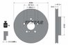 DISC FRANA TEXTAR 92128400 - Compatibil cu BYD, CIIMO, HONDA, HONDA (DONGFENG), HONDA (GAC)