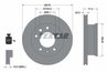 DISC FRANA TEXTAR 92131503 - Compatibil cu DODGE, FREIGHTLINER, MERCEDES-BENZ, MULTICAR, VW
