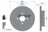 DISC FRANA TEXTAR 92131200 - Compatibil cu CHEVROLET, HOLDEN, SUZUKI