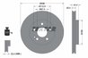 Disc frana Textar 92132005