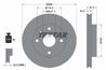 Disc frana Textar 92133600
