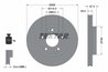 DISC FRANA TEXTAR 92133905 - Compatibil cu HYUNDAI, HYUNDAI (BEIJING), JAC, KIA, KIA (DYK), NAZA
