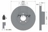 Disc frana Textar 92134400