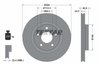 Disc frana Textar 92135203