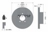 DISC FRANA TEXTAR 92137705 - Compatibil cu BMW, BMW (BRILLIANCE), CHANGFENG