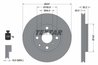 DISC FRANA TEXTAR 92141903 - Compatibil cu CITROEN, JAC, PEUGEOT, TOYOTA