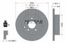 Disc frana Textar 92144003