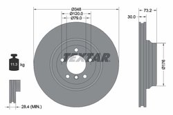 DISC FRANA TEXTAR 92155305 - Compatibil cu BMW
