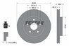 DISC FRANA TEXTAR 92156503 - Compatibil cu SUZUKI