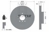 DISC FRANA TEXTAR 92160805 - Compatibil cu BMW