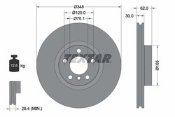 DISC FRANA TEXTAR 92160905 - Compatibil cu BMW