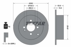 Disc frana Textar 92161303