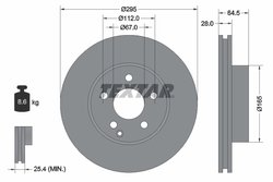 Disc frana Textar 92163205
