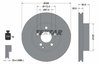 DISC FRANA TEXTAR 92163205 - Compatibil cu MERCEDES-BENZ, MERCEDES-BENZ (BBDC)