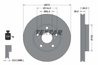 DISC FRANA TEXTAR 92163703 - Compatibil cu TOYOTA