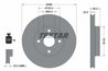 Disc frana Textar 92164200