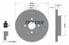 DISC FRANA TEXTAR 92165603 - Compatibil cu DAIHATSU, PERODUA, SUBARU