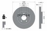 Disc frana Textar 92167403