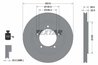 DISC FRANA TEXTAR 92170503 - Compatibil cu SUZUKI