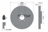 DISC FRANA TEXTAR 92173505 - Compatibil cu DAIMLER, JAGUAR