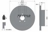 DISC FRANA TEXTAR 92173703 - Compatibil cu SUBARU