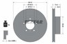 DISC FRANA TEXTAR 92176105 - Compatibil cu BMW, BMW (BRILLIANCE), ZINORO