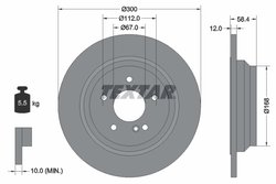 Disc frana Textar 92176503