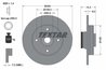 DISC FRANA TEXTAR 92194103 - Compatibil cu CITROEN, DS, PEUGEOT