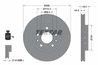 DISC FRANA TEXTAR 92195503 - Piesa auto compatibila cu mai multe marci