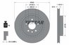 DISC FRANA TEXTAR 92196403 - Compatibil cu VOLVO, VOLVO ASIA