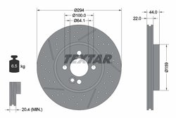 DISC FRANA TEXTAR 92196703 - Compatibil cu MINI