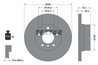 DISC FRANA TEXTAR 92199503 - Compatibil cu BMW