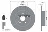 DISC FRANA TEXTAR 92204300 - Compatibil cu ACURA, HONDA, HONDA (DONGFENG), HONDA (GAC), PROTON